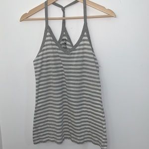 Bluenotes Striped Halter Tank Top